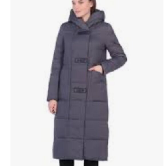 Women's Faux down Parka Winter Puffer Coat Jacket Tongcoi Medium - Picture 12 of 14